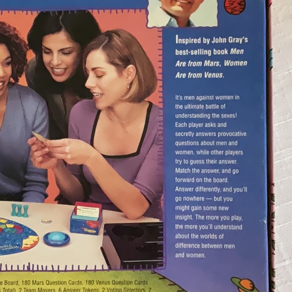 Men are from Mars, women are from Venus board game - unsealed only used once - Picture 4 of 4